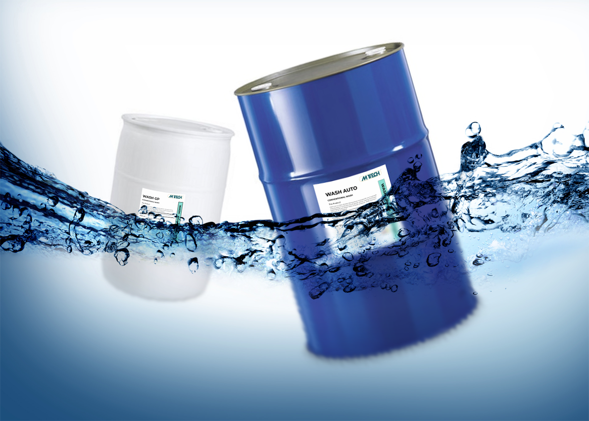 Water Miscible Washing Solutions for Printing Presses